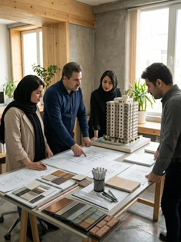 تیم طراحی و معماری